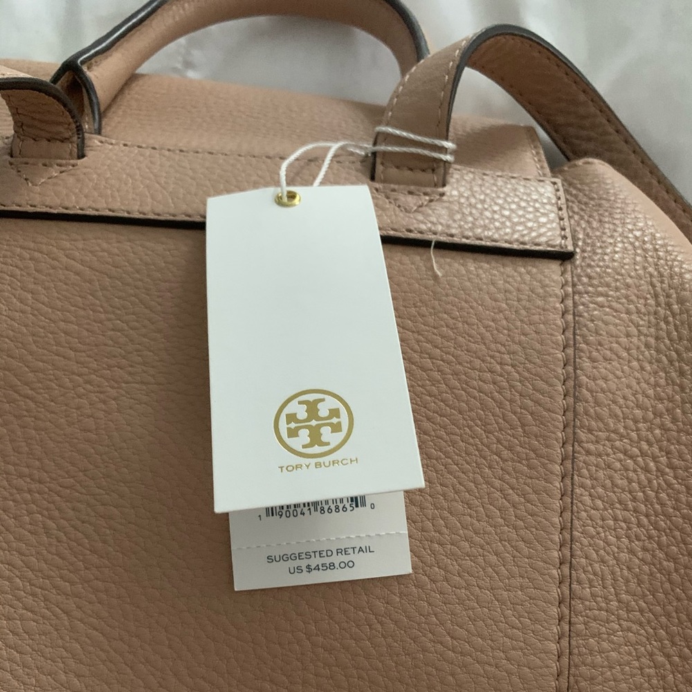 Tory Burch Leather Tassel Mini Backpack - Picture 3 of 8